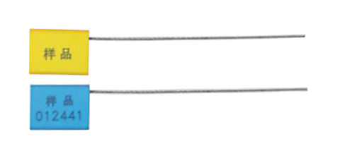 ABS 1.8mmの直径の航空機が付いているプラスチック ドア/シールのトレーラ トラックの保証シールはC-109Aをケーブルで通信します